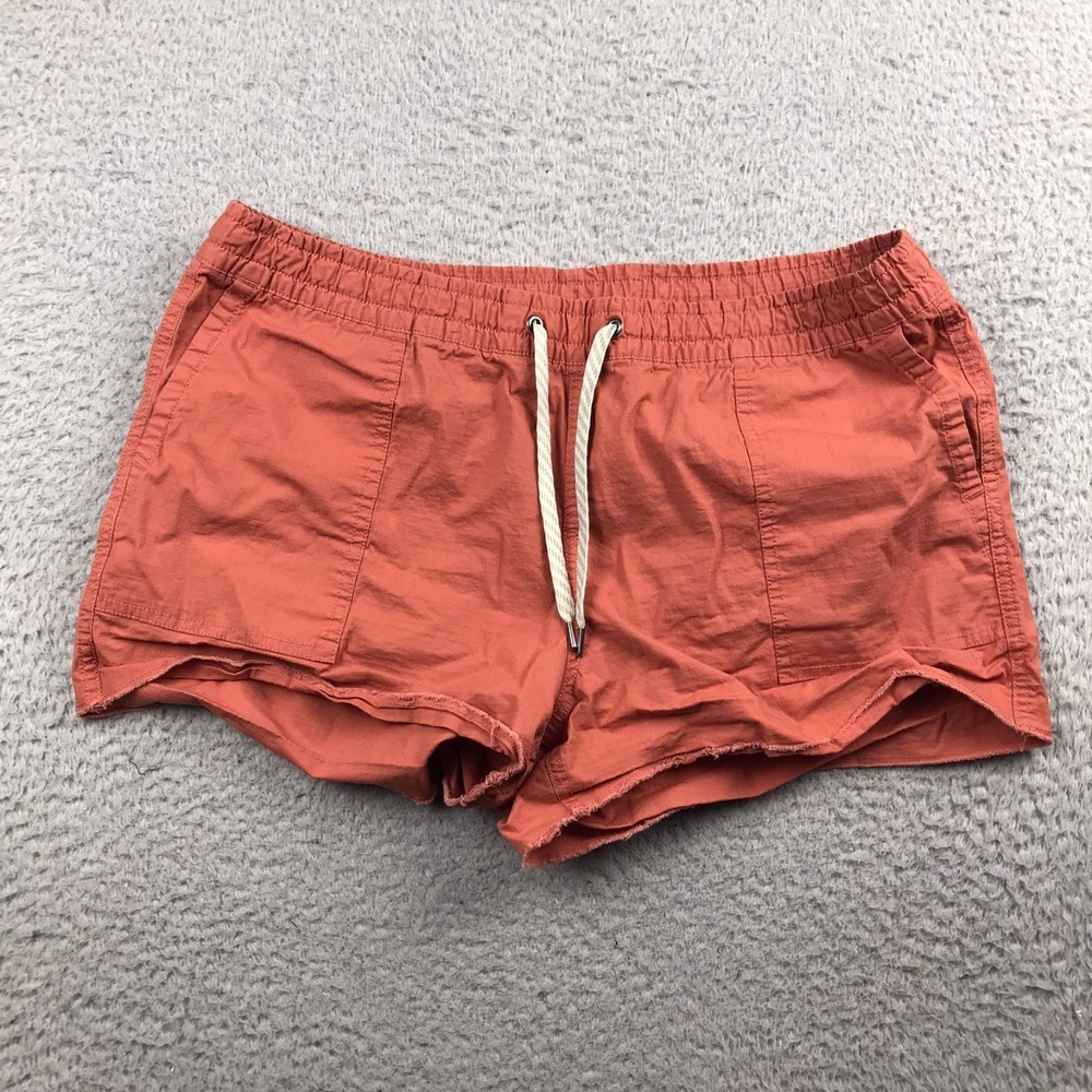 Vuori Vintage‎ Ripstop Shorts Womens XL Cinnamon 3" Performance Hiking Climbing